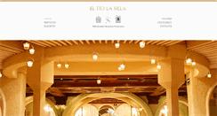 Desktop Screenshot of eltiolasilla.com.mx